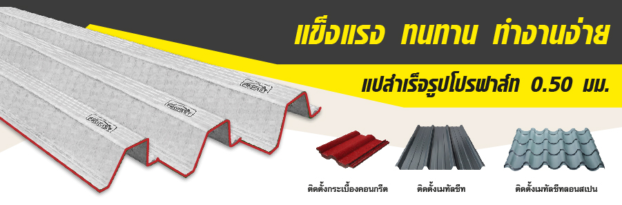แปสำเร็จรูป แปหลังคา แปโครงหลังคาสำเร็จรูป